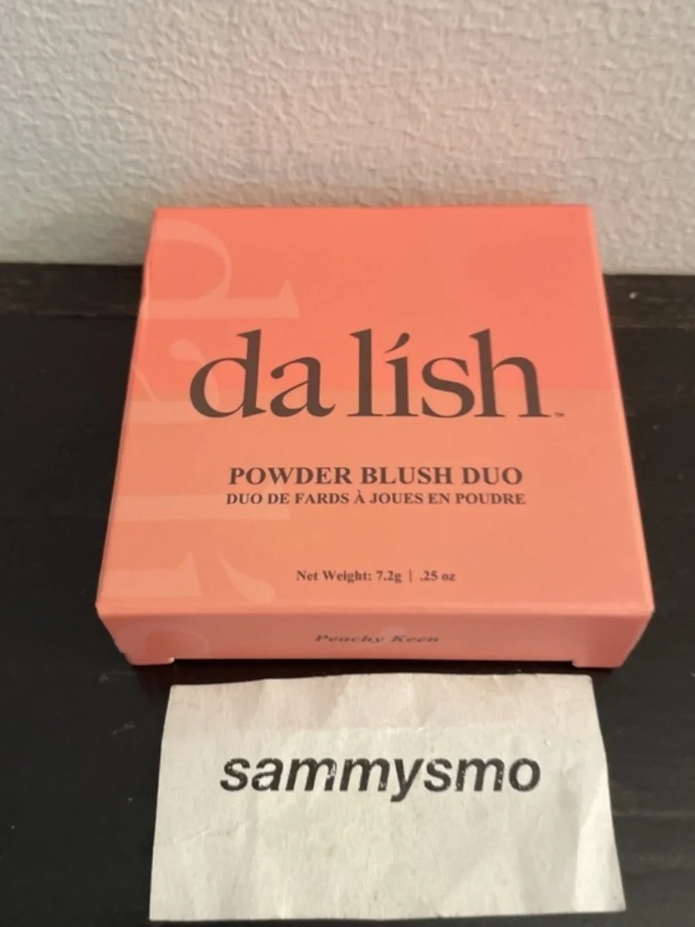 Da Lish Cosmetics Powder Blush Duo, Peachy Keen